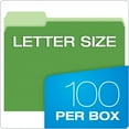 thumbnail image 5 of Pendaflex Interior File Folders 1/3 Cut Top Tab Letter Bright Green 100/Box 421013BGR, 5 of 6