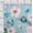 Pièce de Monnaie Gris, variante sur oneOone Tissu Georgette Viscose Imprimé Fleur Aquarelle Tissu BTY 42 Pouces de Large