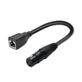 thumbnail image 1 of Cable De Extensión Adaptador XLR De 3 Pines Hembra A RJ45 Hembra De 3 Cm Para Escenario, 1 of 9
