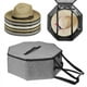 thumbnail image 2 of Sombrero Organizador Bolsa Sombrero Organizador Caso para Sombreros de Cubo Sombreros de Vaquero Sombreros de Ala Gris, 2 of 5