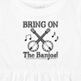thumbnail image 4 of Inktastic Banjo Music Bluegrass Girls Baby Dress, 4 of 5