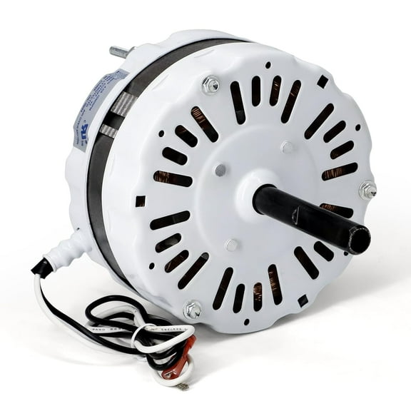 Adviace White 5" Dia Attic Fan Motor Replacement for Broan 97009317 99080267 F0516b2516 Attic Ventilators Motor