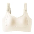 thumbnail image 2 of cltopsku Womens Wireless Bras Comfortable Seamless No Underwire Bra Full Support Lift Bralette Everyday Regular and Plus Size, 2 of 5