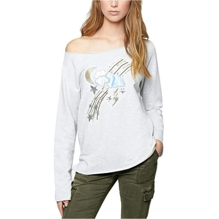 Galaxy Wool Sweater - Women's Galaxy Sequin Pullover Sweater XS