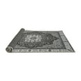 thumbnail image 2 of Ahgly Company Indoor Round Abstract Gray Modern Area Rugs, 8' Round, 2 of 4