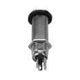 thumbnail image 3 of 2X 1/4 de Pulgada Cromo Cilindro Enchufe de Montaje Insertado de Guitarra Electrica Guitarra Bajo, 3 of 5
