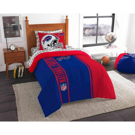 NFL Buffalo Bills Soft and Cozy Bed in a Bag Complete Bedding Set