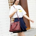 thumbnail image 7 of MMYGU Women’s Leather Shoulder Handbags Crossbody Bags Hobo Totes Top-Handle Bag Satchel and Purse for Ladies, 7 of 7