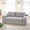 Gray, variant on Tmsan 70" Corduroy Convertible Loveseat Sofa, 2 in 1 Cloud Sleeper Sofas with Fixed-Shape Frame, Comfy Folding Boneless Love Seat Couches for Living Room, Apartment, Bedroom, Office,Black