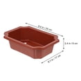 thumbnail image 3 of BERTDOMD 18-Piece Plastic Flower Pots for Plants, Bonsai, and Landscape Gardening, 3 of 6