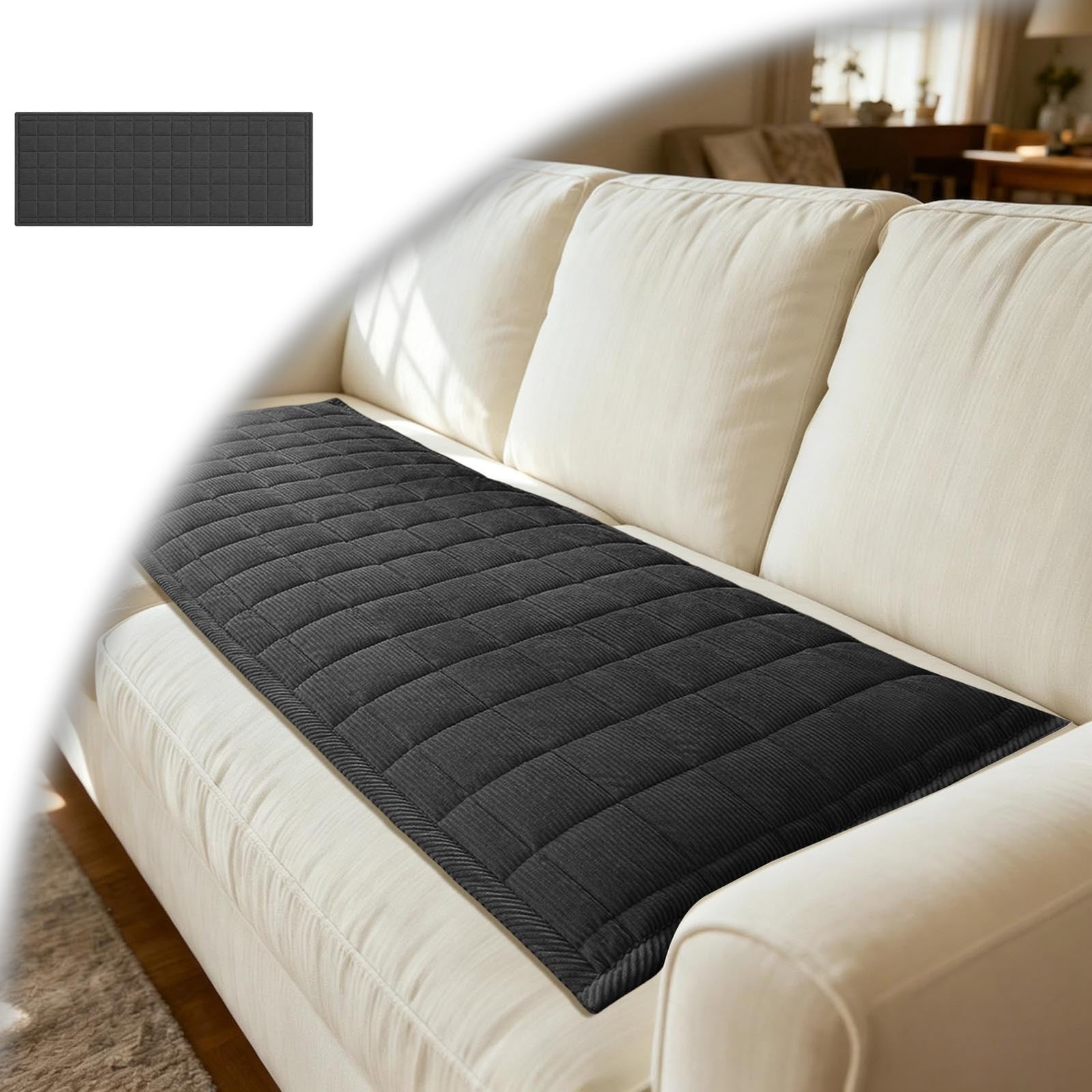 Sofa Guard Pet Blanket Scratch Resistant Water Repellent Furniture Protector for Cats Dogs Non-Slip Machine Washable,27.5 x70.8