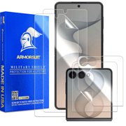 ArmorSuit 2+2 Pack for Samsung Galaxy Z Flip 7 Screen Protector Case Friendly MilitaryShield HD Clear Film - Made in USA