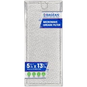 Microwave Filter Replacement 13.3" x 5.85" WB06X10596 GE Microwave Filter Fits Whirlpool Maytag Samsung - Aluminum Mesh Screen Grease Filter - Filters Air Entering Over the Range Oven Vent Fan
