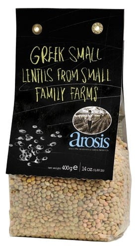 Arosis Greek Lentils From Kastoria 16 oz by Arosis
