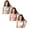 Pink 1PCS & Blue 1PCS & White 1PCS, variant on XEGLSBU 5 Pack Girls Training Bra Seamless Vest Top for Tweens Breathable Half Camisole Lace Trim Underwear Size7-12 Years