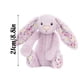 thumbnail image 4 of Jellycat Bunny Stuffed Animal Toys,with Fluffy Soft Ears-8.8"Bunny Plush Toy for Kids of All Ages,Great Gift for Christmas Valentine's Day, 4 of 4