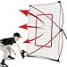 thumbnail image 3 of NET PLAYZ PitchBack Portable Baseball Rebound Net, 5ft x 3ft, Quick Set Up, Lightweight, Multi Angle Adjustment, Baseball Training Net, Suitable for Throwing, Pitching & Fielding, Black, 3 of 4