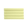 thumbnail image 2 of The Great American Store- 600 TC CottonPack of 4 Fitted Sheet / Bottom Sheet 18 Inch Deep Pocket (Solid Ivory, Queen) - ALL ROUND ELASTIC FOR PERFECT FIT, 2 of 4