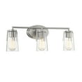 thumbnail image 3 of Satin Nickel Three Light Bath Bar from the Sacremento Collection, 3 of 6
