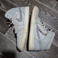 thumbnail image 1 of Ni - ke Air Jordan 1 Mid SE Grey fog Shoes 11.5 Leather Basketball Sneakers 852542-003, 1 of 5