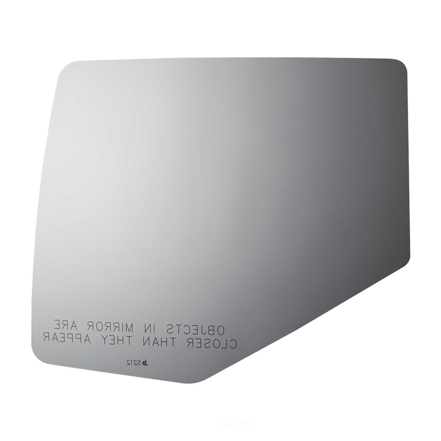Burco Side View Mirror Replacement Glass - Clear Glass - 5212