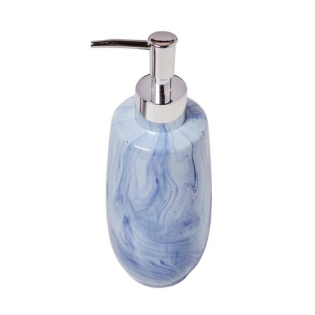 Download Saturday Knight Ltd Tuscan Fresh Swirl Glaze Bath Lotion Pump Dispenser - 8.18x2.98x2.98" Blue ...