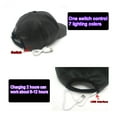 thumbnail image 4 of LED de Sombrero, Ajustable 11 Modos versáriles 7 Colores Capilla LED Universal para Hombre Mujer Para Festival, 4 of 7