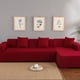 thumbnail image 5 of Funda De Sofa Poliéster 3+2 Esquinas Funda En Forma De L Hogar, 5 of 7