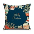 thumbnail image 2 of Funda de Almohada de Navidad，Funda de Almohada Material de ,Funda de Almohada Decorativa de Navidad(C)(4 piezas), 2 of 5