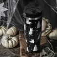 thumbnail image 2 of Halloween Tumbler with Lid and Straw 30oz,Black Cute Ghost Cat Vacuum Insulated Leak Proof Tumbler,Goth Cute Spooky Gift Women Kids Teen Girls,Halloween Accessories Stainless Steel Coffee Cup, 2 of 6