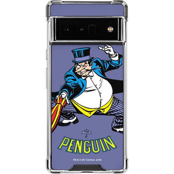 Skinit DC Comics The Penguin Portrait Google Pixel 6 Pro Clear Case