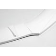 thumbnail image 3 of Universal Painted White Front Bumper Protector Body Kit Splitter Spoiler Lip 3PC, 3 of 6