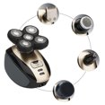 thumbnail image 1 of Afeitadora eléctrica multifuncional para hombre, 5 cabezales, afeitadora, recargable, lavable Labymos  Natural, 1 of 7