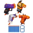 thumbnail image 3 of Nerf Fortnite Fortnitemares 4-Blaster Pack with 8 Nerf Elite Foam Darts, Outdoor Toys for Kids Ages 8+, 3 of 7