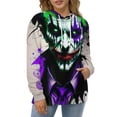 thumbnail image 4 of Joker Hoodies for Men Women, Unisex Hooded Sweatshirt, Oversized Pullover with 3D Print, Casual Loose Fit Hoodie, S-6XL, 4 of 8