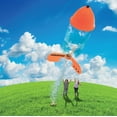 thumbnail image 2 of The Mega Deluxe Rocket Bottle Launcher Kit - Educational Science Toy - Ages 14+ - Includes Launcher, Bottle, Air Pump, Fins, Parachute & Nose Cone - STEM Toy - Outdoor Use Only, 2 of 5