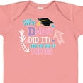 thumbnail image 4 of Inktastic My Daddy Did It and He Did It for Me with Graduation Cap Girls Baby Bodysuit, 4 of 5