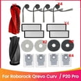 thumbnail image 2 of Replacement Parts for Qrevo Curve / P20 Pro Robot Vacuum Attachments Main Side Brush HEPA Filter Mop Dust Bag, 2 of 5