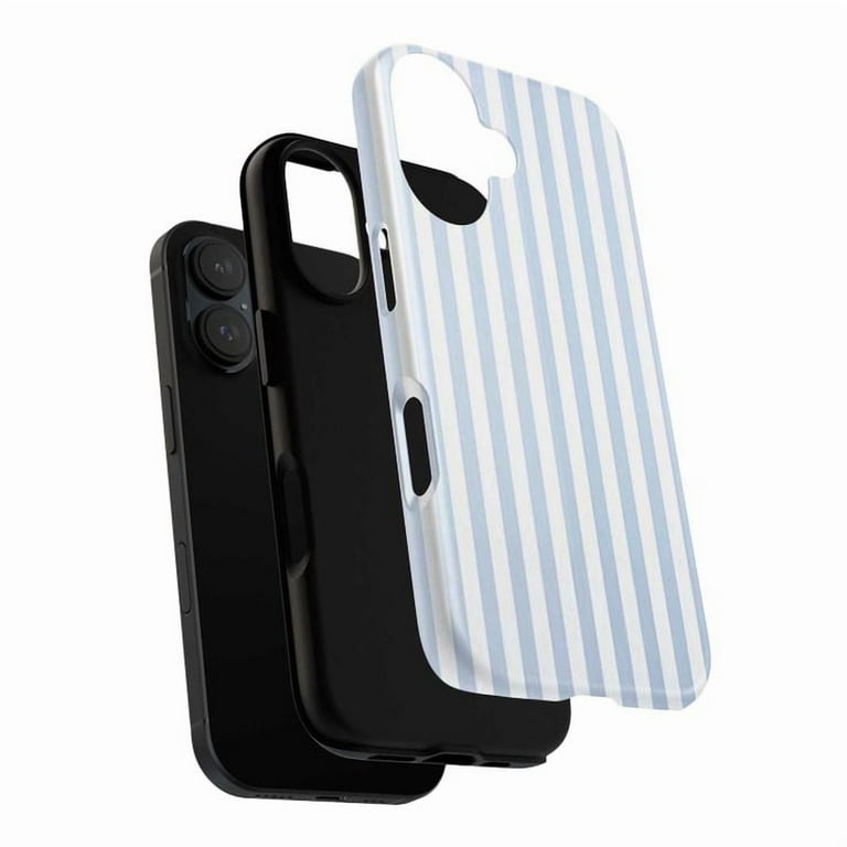 Blue Striped iPhone Case Minimalist Vertical Stripe Phone Cover, Pastel Aesthetic for iPhone 16, 15, 14, 13, 12, 11 (Pro, Max, Plus) - Walmart.com Blue Striped iPhone Case Minimalist Vertical Stripe Phone Cover, Pastel Aesthetic for iPhone 16, 15, 14, 13, 12, 11 (Pro, Max, Plus) - Walmart.com