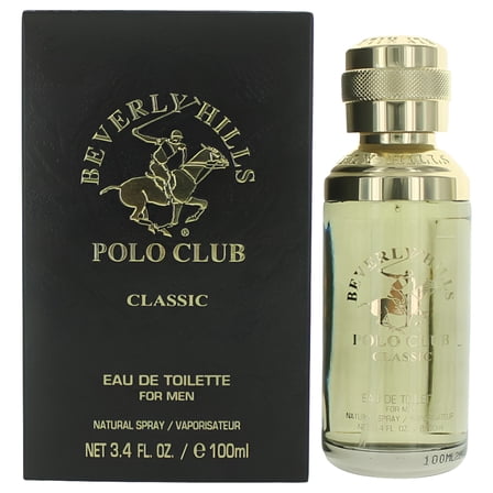 BHPC Classic by Beverly Hills Polo Club, 3.4 oz Eau De Toilette Spray for Men