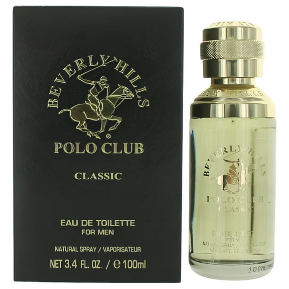 BHPC Classic by Beverly Hills Polo Club, 3.4 oz Eau De Toilette Spray for Men
