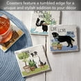 thumbnail image 2 of Thirstystone "Bark & Bone" 4-Pack Tumbled Tile Coasters, 2 of 7