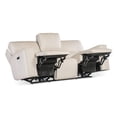 thumbnail image 4 of Bowery Hill Modern / Contemporary Zero Gravity Leather Power Sofa in Gray, 4 of 6