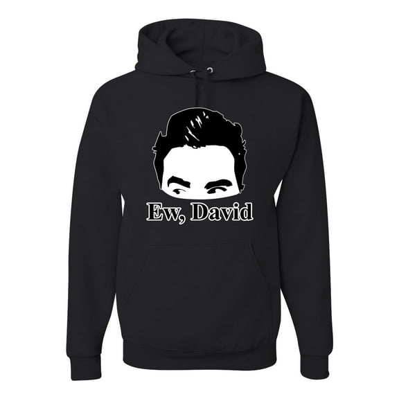 Wild Bobby, Funny Ew, David Meme Alexis & Moira, Pop Culture, Unisex Graphic Hoodie Sweatshirt, Black, Small