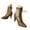 Khaki, variant on UngA Cowboy Boots Women Cowboy Boots For Women Western Cowgirl Boots with Chunky Heel Mid Calf Snip Toe Ideal for low insteps Khaki,6