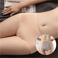 thumbnail image 2 of Cotton Panties for Women Over 60, Incontinence Underwear Washable, Middle Waisted Incontinence, 2 of 7
