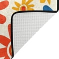 thumbnail image 4 of Abstract Sunflowers Area Floor Mats Non-Slip Rugs Soft Doormat 60 x 39 inch Carpet for Living Dining Room Bedroom Decorative, 4 of 7