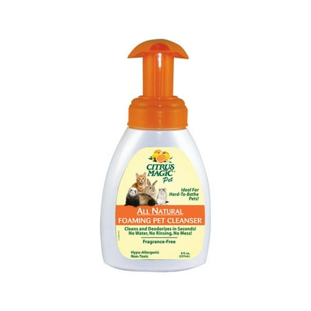 Citrus Magic Foaming Pet Cleanser, 8 fl oz