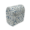 thumbnail image 1 of Geometric Stand Mixer Cover, Abstract Lines Dots of Many Sizes Modern Pattern Ornamental Minimalistic, Kitchen Appliance Organizer Bag Cover with Pockets, 5 Quarts, Blue Eggshell Black, by Ambesonne, 1 of 4