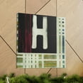 thumbnail image 6 of H To Infinity Beyond - Canvas, 6 of 10
